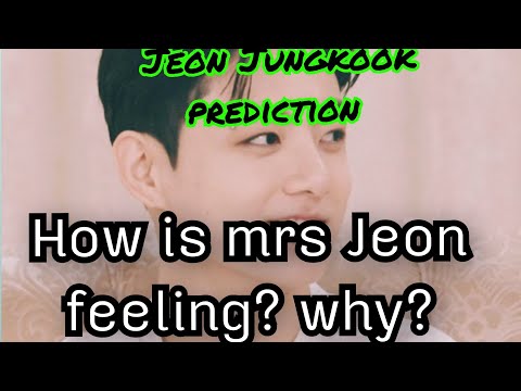 ||What's REALLY bothering Mrs Jeon?||❤️#bts #jungkook #mrsjeon #predictions #felling #current energy