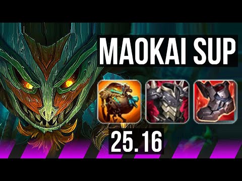 MAOKAI & Kai'Sa vs SETT & Jhin (SUP) | Dominating | KR Master | 25.16