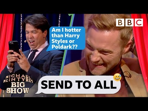 Send To All with Ronan Keating | Michael McIntyre's Big Show - BBC