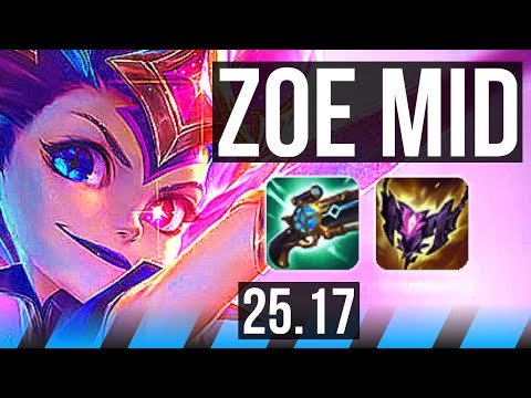 ZOE vs SYNDRA (MID) | 6/2/13 | EUNE Challenger | 25.17