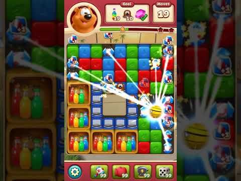 Toon Blast Level 3236 NO BOOSTERS - A S GAMING ✔️