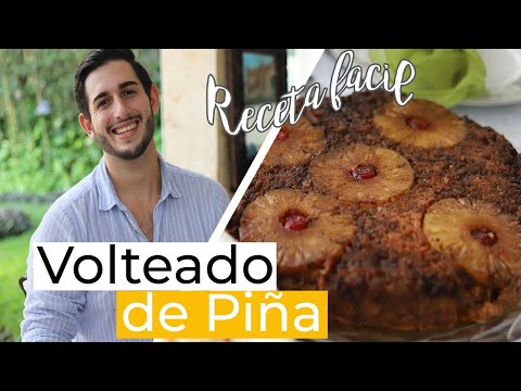 ✅  Receta | Volteado de Piña + Spaguetti Rojo | PASO A PASO 😍