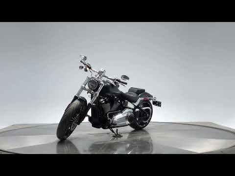 New 2026 Harley-Davidson FXBR Softail Breakout in Iron Horse Metallic with 10 miles