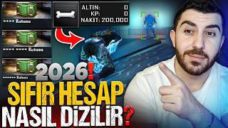 2026'da SIFIRDAN HESAP NASIL DİZİLİR? KAÇ TL? HANGİ KUTULAR?