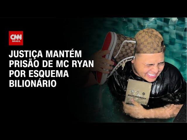 Justiça mantém prisão de MC Ryan SP após audiência de custódia | CNN NOVO DIA