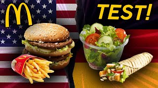 McDonald's USA vs. Germany (Deutschland)