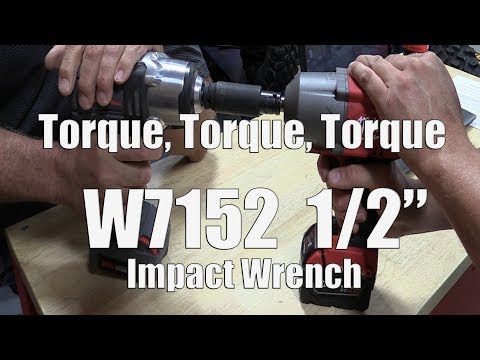 Our Experience With The W7152 Ingersoll Rand 1/2" Impact Wrench 1,500 ft-lbs Nut Busting Video