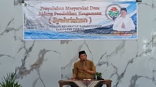 Pengajian syahriyahan Pemdes Ciherang Karangtengah Cianjur Tahun 2025