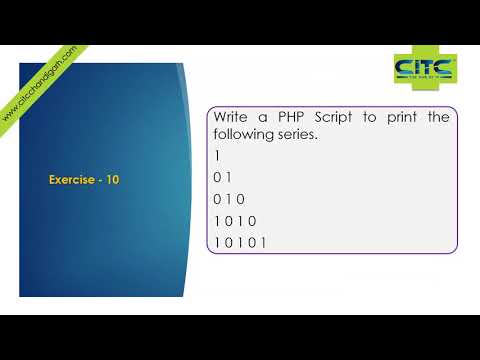 Php Nested Loop Exercise 2 Video Tutorials