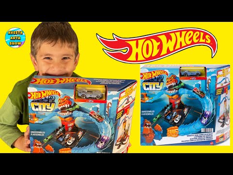 Трек Hot Wheels Хот Вилс Опасные создания Спасение от гориллы City США - фото 1 - id-p3058911342