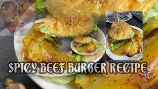 Spicy Beef Burger recipe