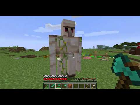Come creare un Golem di ferro! [MINECRAFT-ITA]