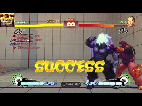 Ultra Street Fighter 4 Oni Trials