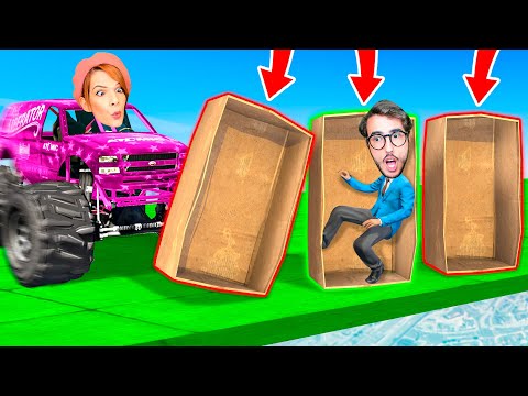 NASCONDINO CON LE AUTO ESTREMO CONTRO I MIEI AMICI! - Gta 5