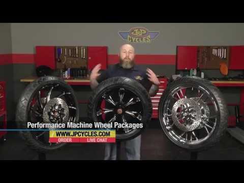 Performance Machine Wheel & Tire Packages at J&P Cyles