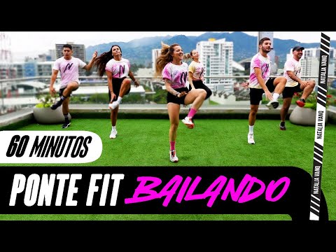 🔥1 HORA BAILE FIT INTENSO en CASA #134. Quema calorías en casa -Intense Zumba Class-Natalia Vanq