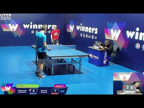 Kolbasenko Aleksandr - Gonchar Evgeniy. WINners. CUP Table Tennis 7 12.12.2020 11:15