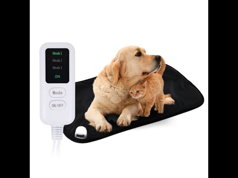 Ecosapiens Šildymo kilimėlis Mimi hot, katėms ir šunims, 50-80 cm, Universalus video