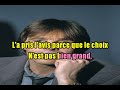 KARAOKÉ Pierre Bachelet  Destinée Création JP