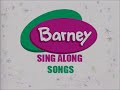 Barney Sing Along Songs Custom Credits Season 1