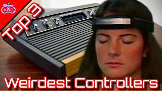 The WEIRDEST Retro Video Game Controllers - BIZARRE TECH from the 80's and 90's!!