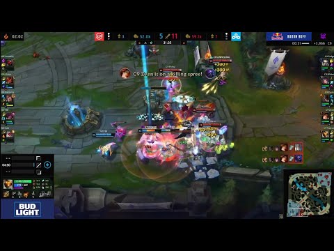 HUGE Wombo Combo Pentakill by C9 Zven on Miss Fortune! | LCS Lock In 2020 Semifinals