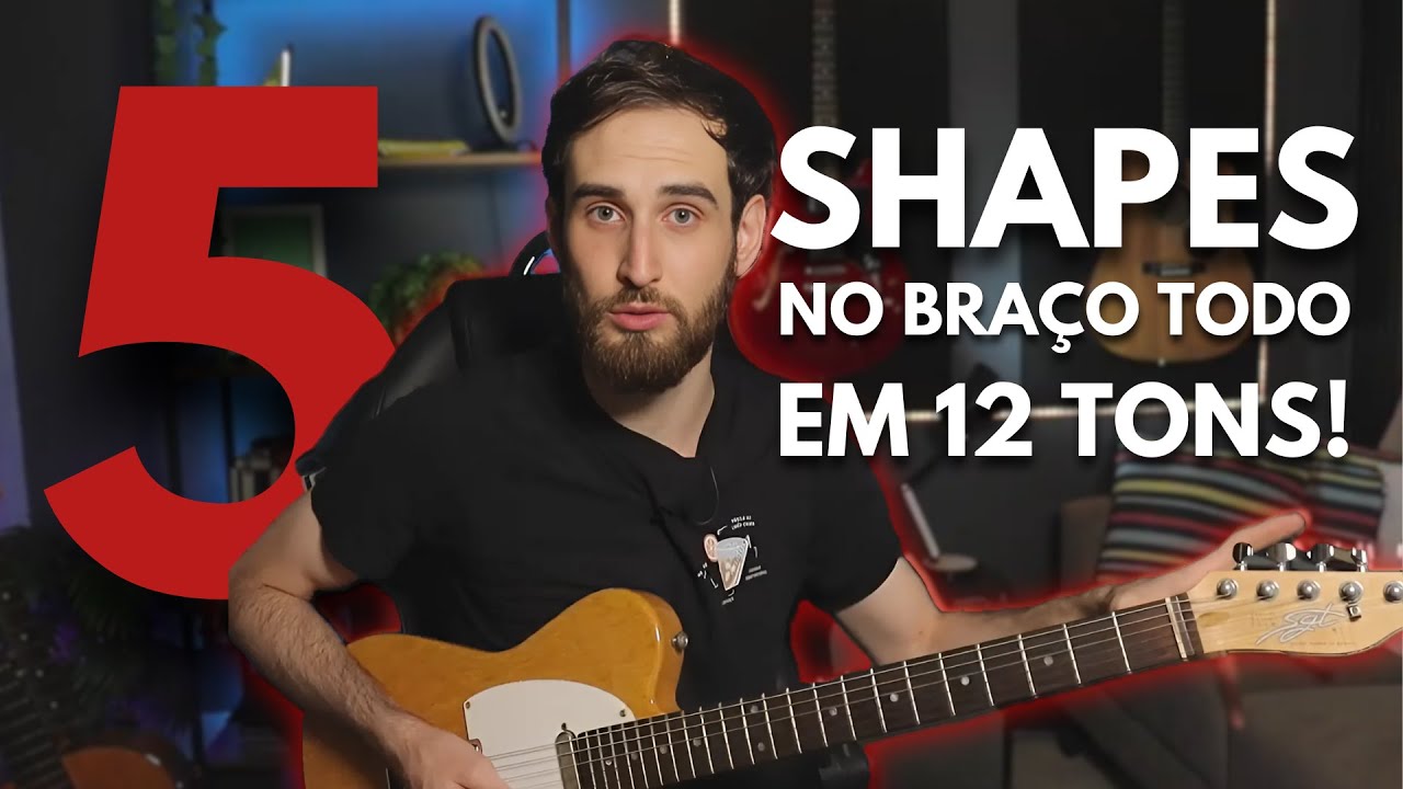 Como IMPROVISAR fácil com TODAS as ESCALAS MAIORES em 12 tons!