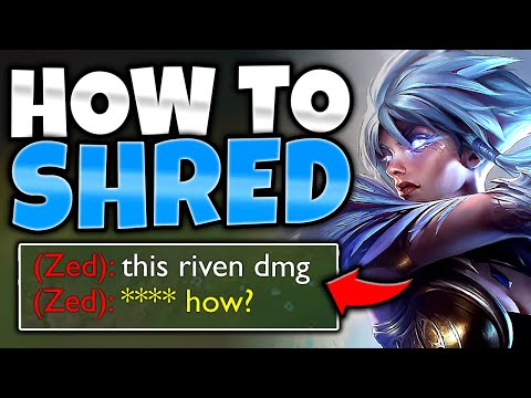 RIVEN TOP BUT IF YOU BLINK, YOU'RE 100% GONE! (RIVEN LETHALITY) - S12 Riven TOP Gameplay Guide