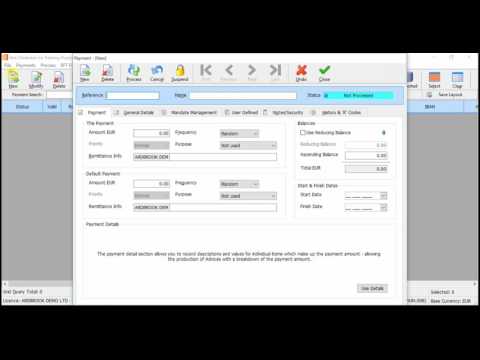SEPA SDD - DEFT 02 - Setup Company Details