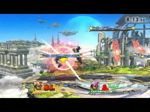 FireX07 (Blue Captain Falcon) VS  Boomuki (Pink Captain Falcon)