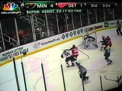 minnesota wild vs detroit red wings FULL END OF THE GAME 20/03/2013