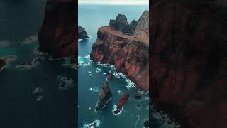 The insane rock formations in Madeira, Portugal #portugal #madeira #madeiraisland