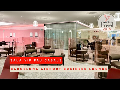 Avaliação do business lounge do Aeroporto de Barcelona: Sala VIP Pau Casals