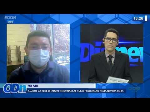 Alunos da rede estadual retornam às aulas presenciais nesta Quarta feira 03 11 2021