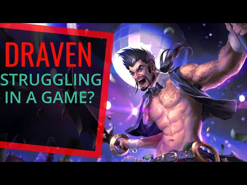 DRAVEN STRUGGLING IN A GAME??? •PLATINUM ELO• Best Draven World - Vincent´s Draven