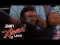 Behind the Scenes with Jimmy Kimmel & Audience (Wolverine Guy)