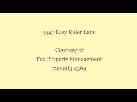 Adorable 2B/1B North Boulder Home property video