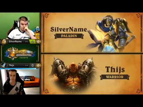 Thijs vs SilverName-Hearthstone Grandmasters Europe Season2 Week2-The Amazing Reverse Victory