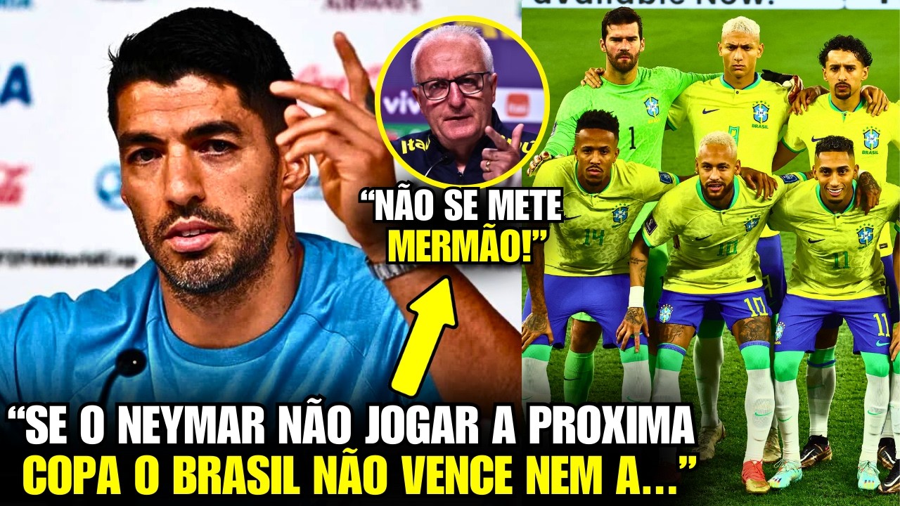 🚨 EITA! Olha o que o SUAREZ FALOU DO NEYMAR e DO BRASIL HOJE!