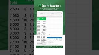 How to use AGGREGATE Function/Formula in Excel?