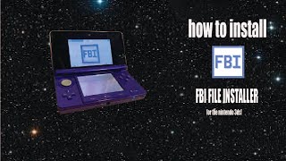 how to install FBI on 3ds in 2025!