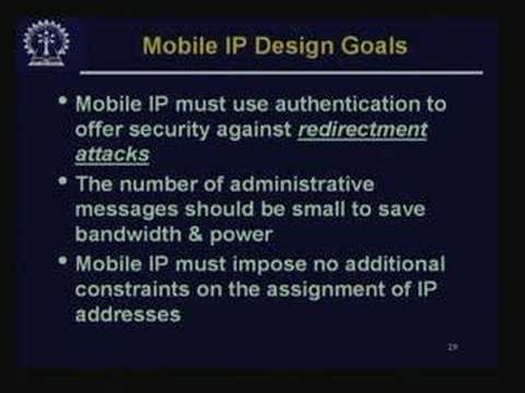 IP Version 6 & Mobile IP