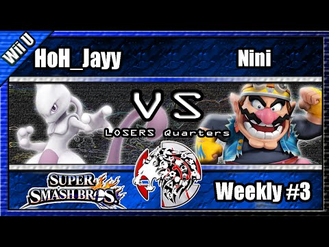 UPROAR Weekly #3 - HoH Jayy (Mewtwo,Cloud) Vs. Nini (Wario)