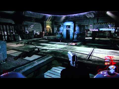 Black Ops DLC - Moon Zombie gameplay pt8