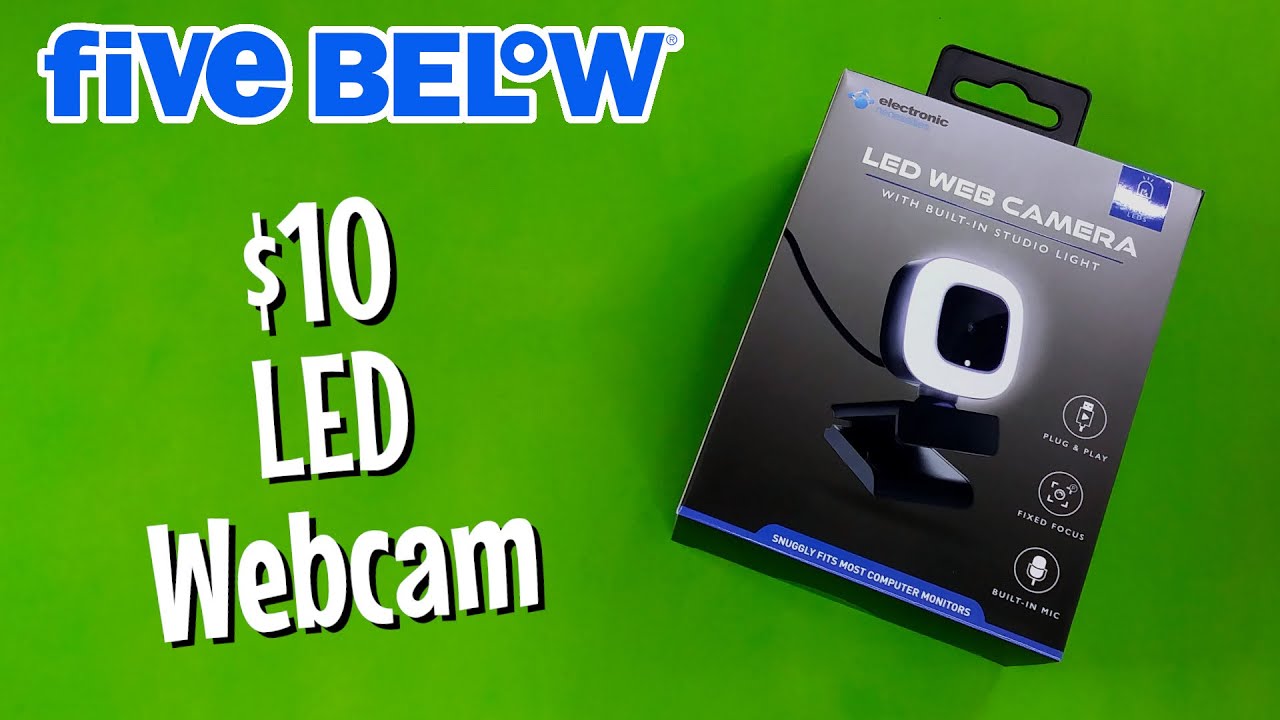 $10 LED Webcam From Five Below | Electronic Necessities Review | Budget Buys Ep. 74