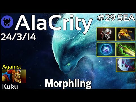 AlaCrity plays Morphling!!! Dota 2 7.21