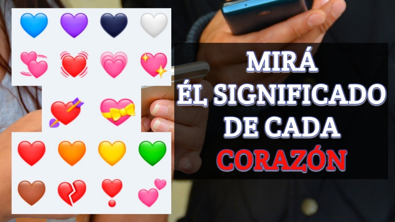 QUÉ SIGNIFICAN LOS CORAZONES DEL CHAT - WHATSAPP - FACEBOOK