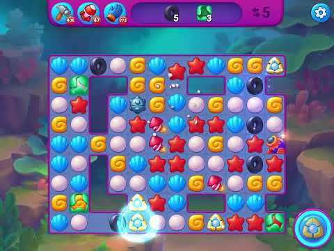 Fishdom Very Hard level 6605 no boosters フィッシュダム ベリーハード [Friend's]