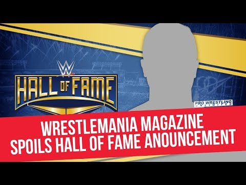 WrestleMania Magazine Possibly Spoils Hall Of Fame Inductee