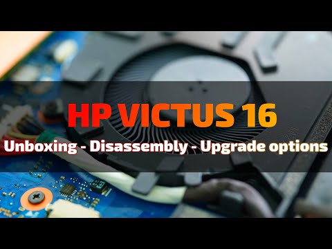 HP Victus 16 Review: Unboxing, Disassembly and Upgrade options